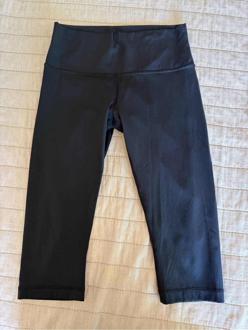 lululemon athletica Black Capri Leggings - High Waist